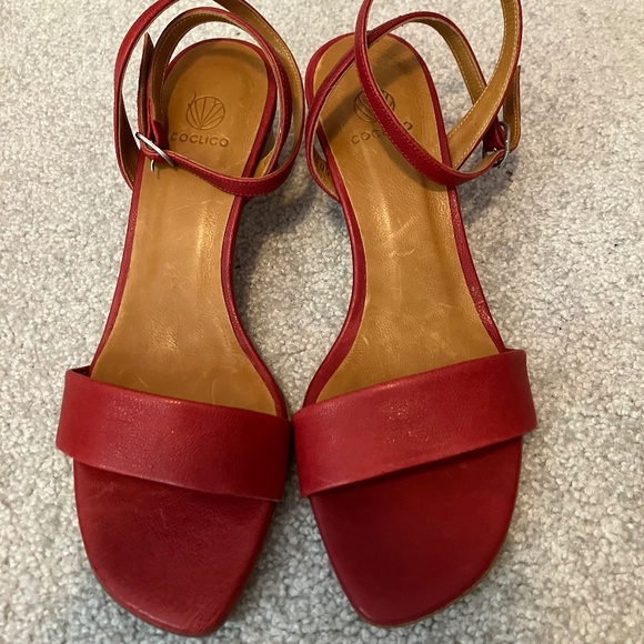 Coclico Red Noel Sandals size 39 - Picture 4 of 13